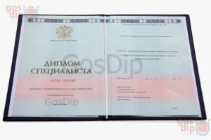 диплом о высшем образовании 2014-2026 годов - бланк